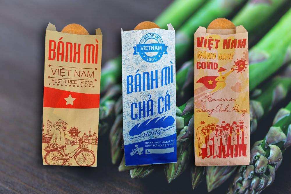 In 90000 bao gói bánh mì ở Quảng Bình (mã tbm_4846) giấy thấm dầu giá xưởng