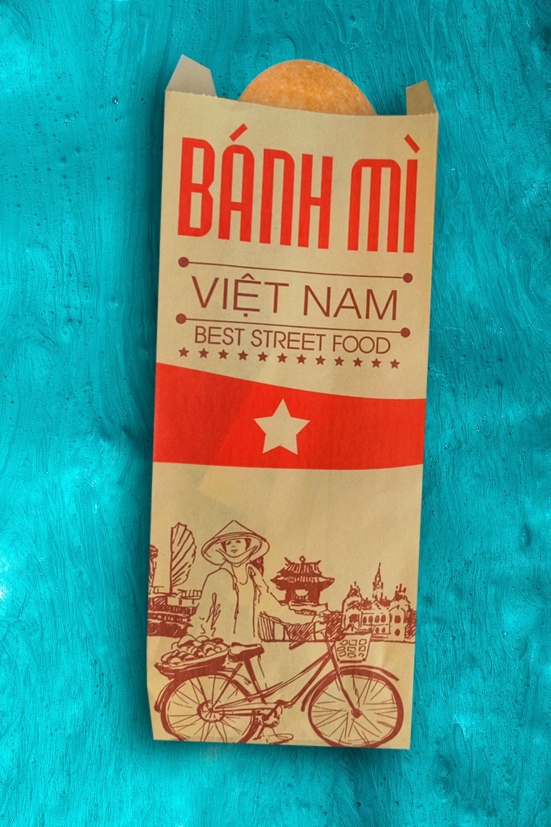 In 3000 túi bánh mì ở Quảng Bình (mã tbm_9040) giấy Kraft giá rẻ