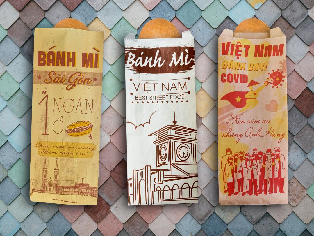 In 2000 túi đựng bánh mì tại Quảng Bình (mã tbm_363) giấy MG nhiều mẫu đa dạng