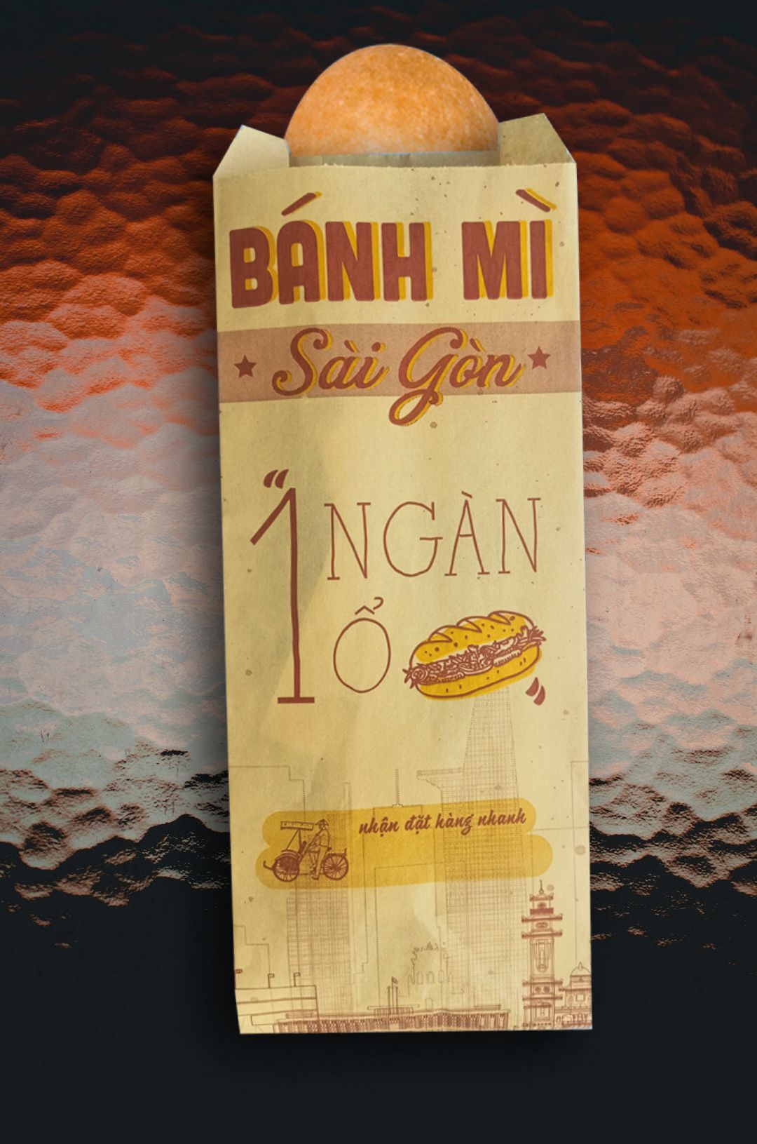 In 10000 bao đựng bánh mì tại Quảng Bình (mã tbm_8089) giấy thực phẩm chất lượng