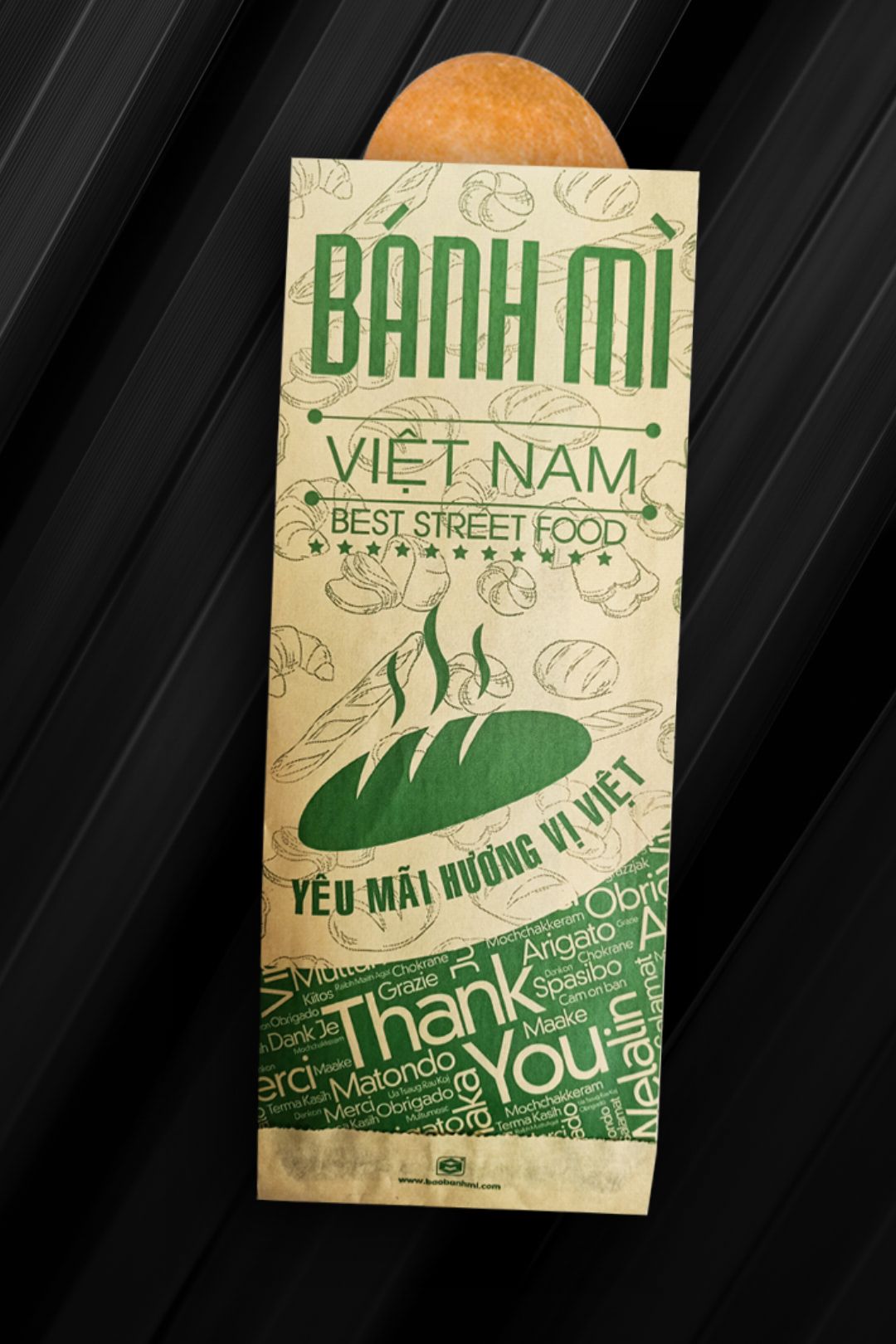 In 60000 bao đựng bánh mì ở Quảng Bình (mã tbm_8179) giấy thực phẩm chất lượng